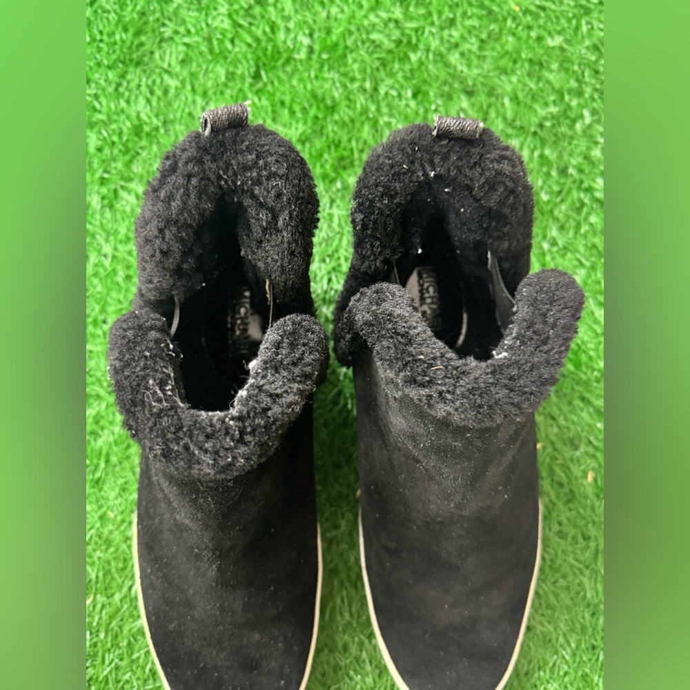 Michael Kors Women's Black Suede Ankle Boots‎ Size 6/6.5 - Picture 8 of 10